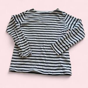 Striped long sleeve top from Uniqlo